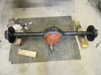 Posi traction rear axle.