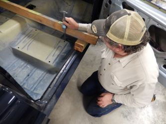 Paul is a Mechanical Engineer and double checks all repairs to ensure panels are replaced to Ford factory specs.