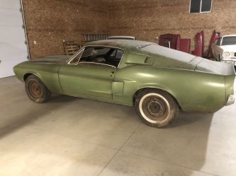 1967 Mustang Shelby GT350 barn find restoration