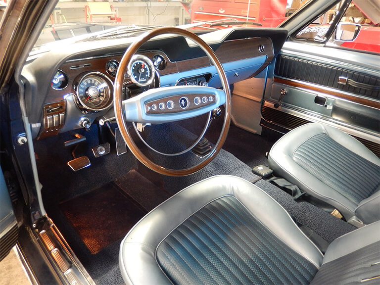 Ford Mustang Convertible Rear Upholstery