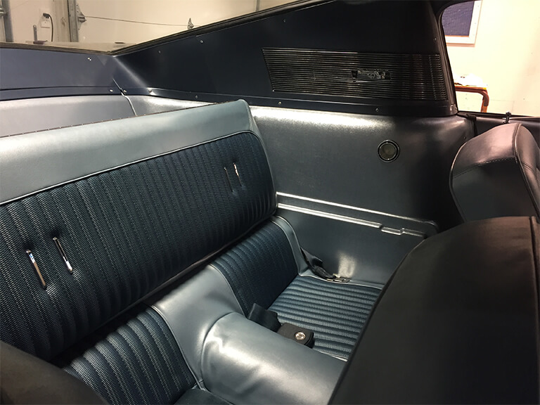 Ford Mustang Convertible Interior View