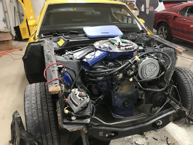 Mustang Restoration Media Repair Shop