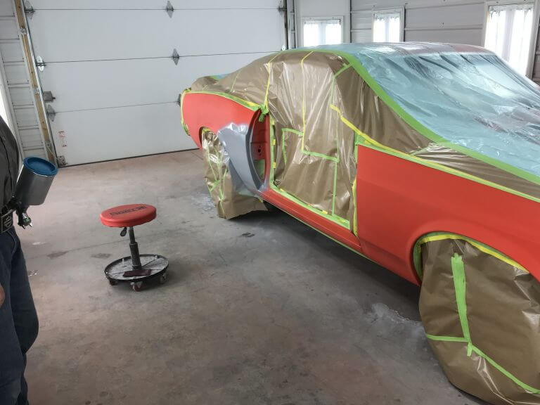 Mustang Restoration Media Repair Shop