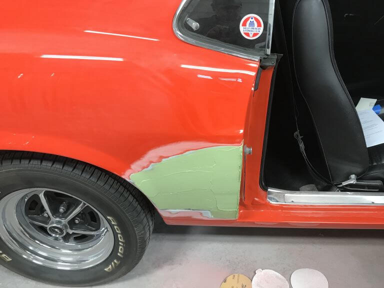 Mustang Restoration Media Repair Shop